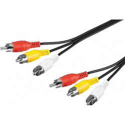 Goobay 50380 Cable RCA male - RCA male 1.5m *