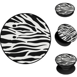 Pop Holder Sonique Animal Print Series Zebra