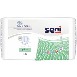 San Seni Plus Επιθέματα Ακράτειας 10τμχ