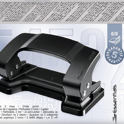 Maped Essentials Περφορατέρ 6/8 Φύλλων Μαύρο E-4522 - 452211