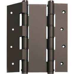 Μεντεσές Διπλής Κίνησης Για Τοίχο 18Cm X 4,5Cm DA W 180 A Μαύρο Justor 6934.09