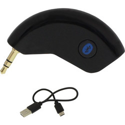Bluetooth Receiver 3.5mm Jack με Ενσωματωμένο Μικρόφωνο για το Αυτοκίνητο BT-188 Μαύρο