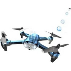 Αναδιπλούμενο Drone με κάμερα HD και WiFi Η9W μπλε