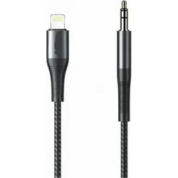Στερεοφωνικό Καλώδιο Ήχου Lightning to 3.5mm 1m KLGO AUX-4