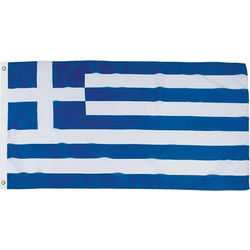 Ελληνική σημαία πολυεστερική 150Χ90 cm
