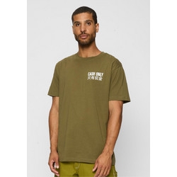 Cash Only Tee olive