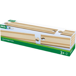 Brio World Straight Tracks 33341