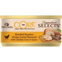 Wellness Core Adult Grain Free Signature Selects with Chicken & Chicken Liver in Gravy 79gr