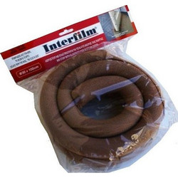 Αεροστόπ Πόρτας/Παραθύρου Interfilm Διπλό_1mx30cm_Καφέ