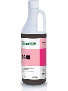 Nicochem Υγρό Καθαρισμού Και Απόφραξης Αποχετευτικού Δικτύου Trend Drain 1lt