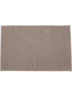 ESTIA ΤΑΠΕΤΟ ΜΠΑΝΙΟΥ BEADS 80x50cm ΠΟΛΥΕΣΤΕΡΑ ΚΑΦΕ