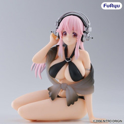 FuRyu Super Sonico Noodle Stopper Swimsuit Black Color Ver. 10cm