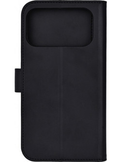 Deltaco Θήκη Wallet για iPhone 17 Pro Max με Λειτουργία Stand, Vegan Leather Μαύρη MCASE-WIPN17PM
