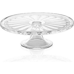 Τουρτιέρα Με Πόδι Cam 280TMA2246 31x31x11cm Clear Hermia Γυαλί