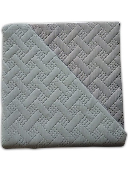 Κουβερλί Υπέρδιπλο Microfiber Διπλής Όψης Lines Γαρύφαλλο 240x260