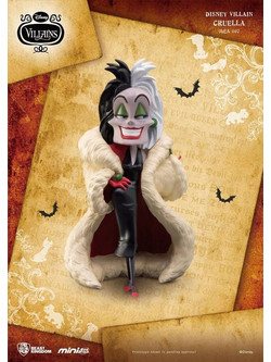 Beast Kingdom Disney Villains Mini Egg Attack Cruella 8cm