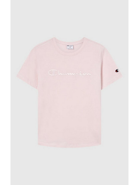 Champion Κοντομάνικο SS Tee T-Shirt Icons PINK 118382-PS222