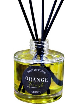 Keradiko Αρωματικό χώρου reed diffusers Πορτοκάλι 120ml 003081ΠΟΡ