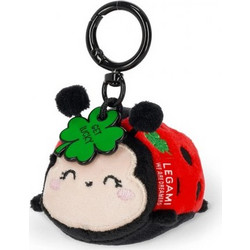 LEGAMI ΛΟΥΤΡΙΝΟ ΜΠΡΕΛΟΚ SUPER SOFT PLUSH KEY RING - LADY BUG (ΠΑΣΧΑΛΙΤΣΑ) SPK0018