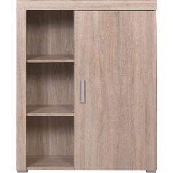 Κομότα Damis 90.5x35x113.5εκ Sonoma TV TO-DAM1D