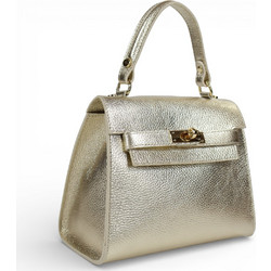 Passaggio Leather Tote Τσαντάκι Από Γνήσιο Δέρμα (Italy-Gold)