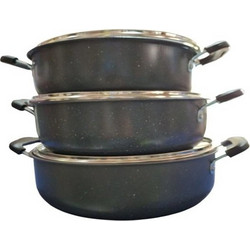 Hot Chef Σετ Κατσαρόλες Αντικολλητικές 6 Τεμ. για Κουζίνα