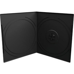 MediaRange DVD Case for 1 disc, 7mm, pocket sized, Black (MRBOX10)