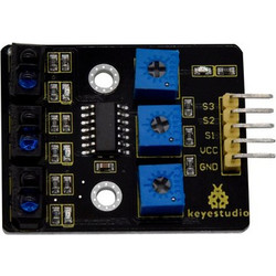 KEYESTUDIO 3-channel infrared line tracking sensor KS0453