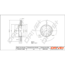 Dr!ve+ Δισκόπλακα - DP1010.11.0628