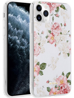 Crong Flower Case - Case For Iphone 11 Pro (Pattern 02) - (CRG-FLR-IP11P-02)