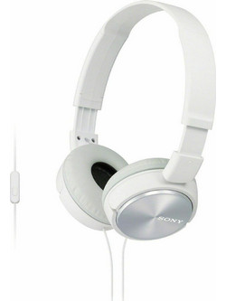 Sony MDR-ZX310AP Ενσύρματα Ακουστικά On Ear Λευκά