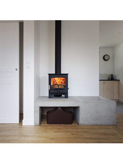 Charnwood C-Five Brown Εμαγιέ Ξυλόσομπα 5kW