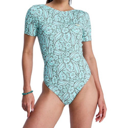 Μαγιό γυναικείο ολόσωμο Sun Babe SS One-Piece Roxy Πράσινο-Γκρι
