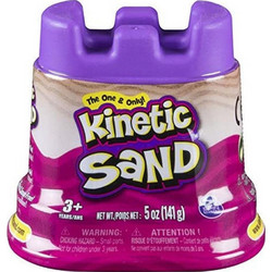 Spin Master Kinetic Sand Castle Pink Single Container 20128037