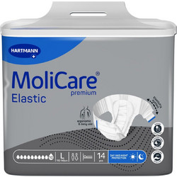Hartmann MoliCare Premium Elastic Large Πάνες Ακράτειας 10 Σταγόνες 14τμχ