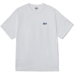 Obey Peace Now Butterflies Classic T-Shirt Ανδρική Κοντομάνικη Μπλούζα Cotton Regular Fit - White 165264390-WHT