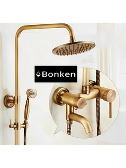 Στήλη Ντουζ Αναμεικτική Bronze Bonken HT-992