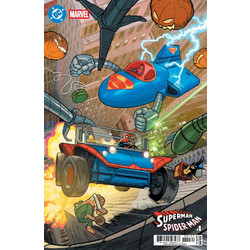 DC/Marvel Superman / Spider-Man 1 (Evan 'Doc' Shaner Variant Cover)