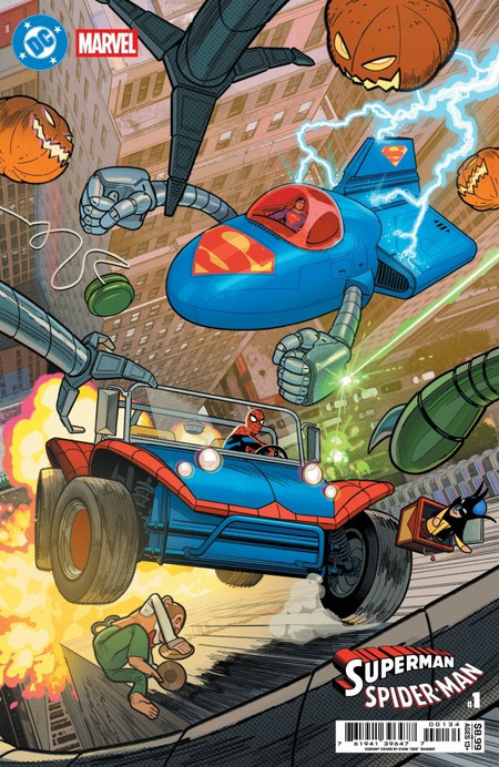DC/Marvel Superman / Spider-Man 1 (Evan 'Doc' Shaner Variant Cover)