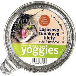 Υγρή Τροφή Γάτας με Σολομό και Τόνο Yoggies 85 g