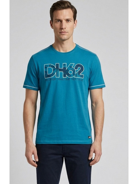 Daniel Hecher Μπλούζα Logo - 14141 725 67 Blue