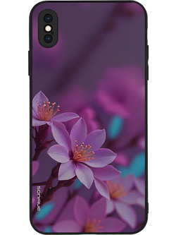 Sonique Sunset in Eden Series Sakura Bloom Back Cover (iPhone XS Max)