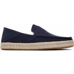 Toms Alonso Loafer Rope Δερμάτινες Ανδρικές Εσπαντρίγιες σε Μπλε Χρώμα