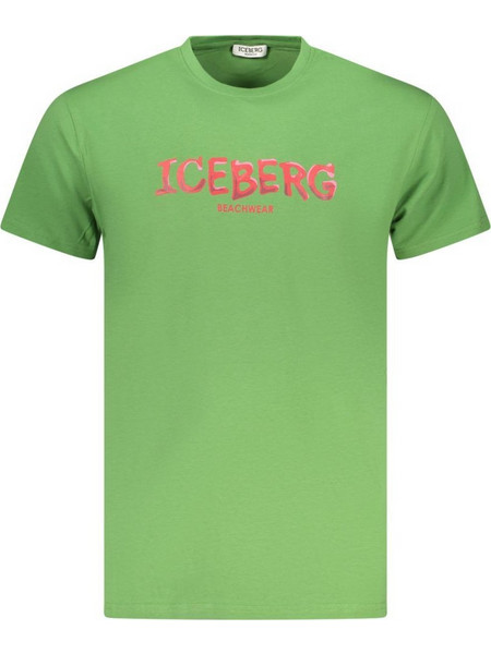 ICEBERG MEN'S SHORT-SLEEVED T-SHIRT GREEN - ICE25MTS01_VEGREEN