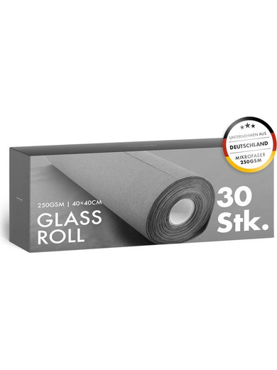 Chemicalworkz Glass Roll Gray 250GSM 40x40cm 30pcs