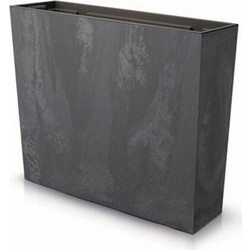 Ζαρντινιέρα ανθρακί beton effect Y49,8x58x18εκ