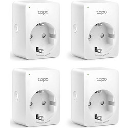 TP-LINK smart αντάπτορας ρεύματος TAPO-P100, Wi-Fi, ΒΤ, 4τμχ, Ver. 1.0