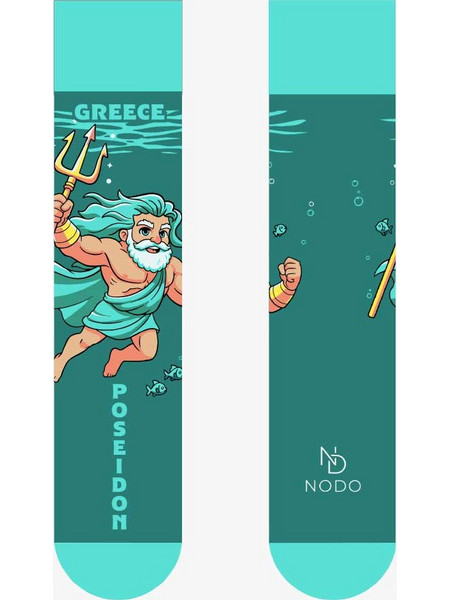 Βαμβακερή Παιδική Κάλτσα με Σχέδια POSEIDON NODO