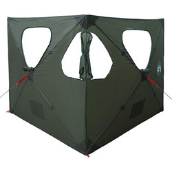 vidaXL Τέντα Κυνήγι Στρατιωτικό Πράσινο 145 x 145 x 150 εκ
