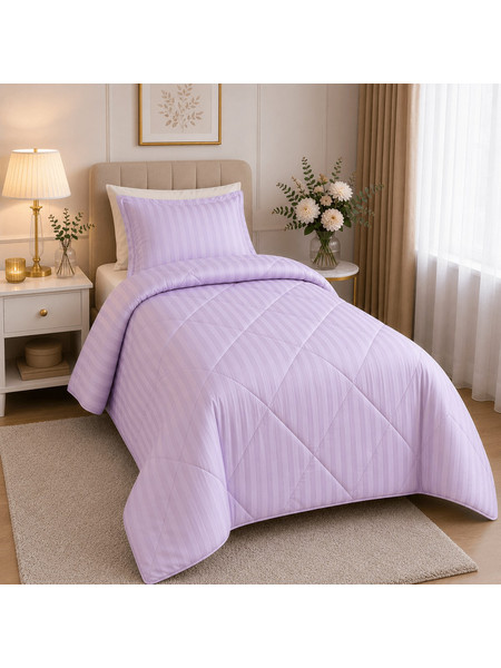 Astron Πάπλωμα Μονό 160x240 3917 Lilac